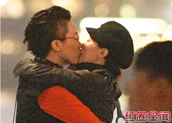 汪子琦与马赛激吻