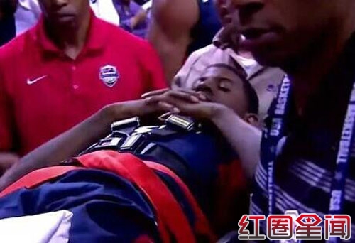 保罗乔治受伤照片