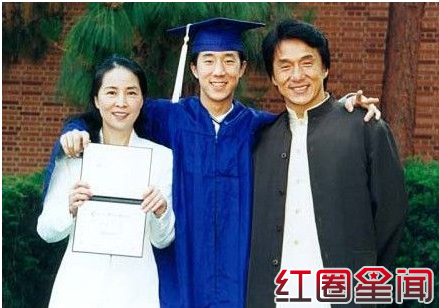 房祖名一家合影