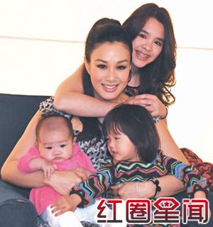 钟丽缇三个女儿爸爸是谁