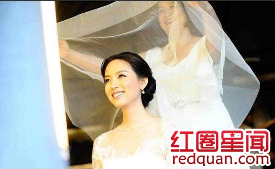 张梓琳结婚唯美婚纱照