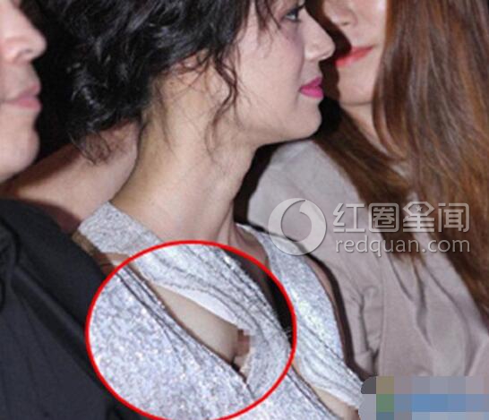 大陆明星春光乍泄瞬间照片