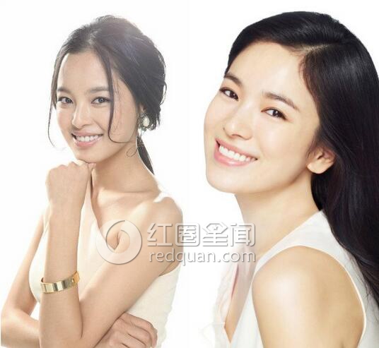 辛芷蕾和宋慧乔撞脸