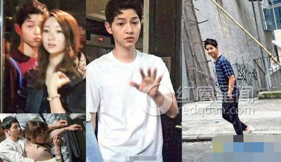 宋仲基白色床上写真