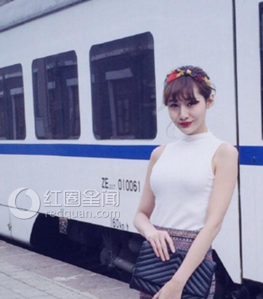 汪欣蕾与大叔恋爱曝光
