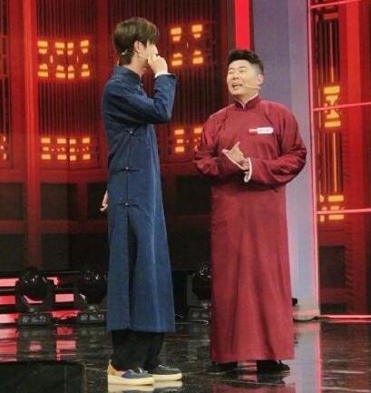 天天向上王一博搭档周九良说相声